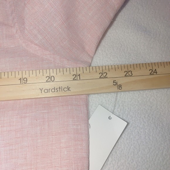 Roebuck & CO Men's Short Sleeve Button Up Shirt Men's Size Medium Pink NEW - Picture 5 of 6